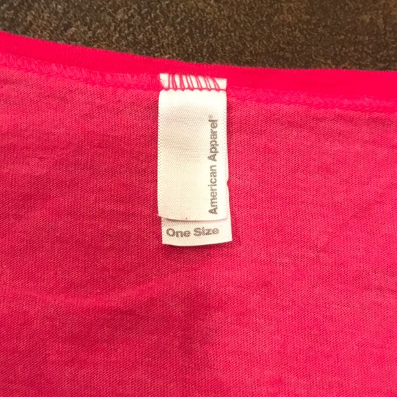 Pink American Apparel Sesame Street Crop Top - Picture 2 of 4